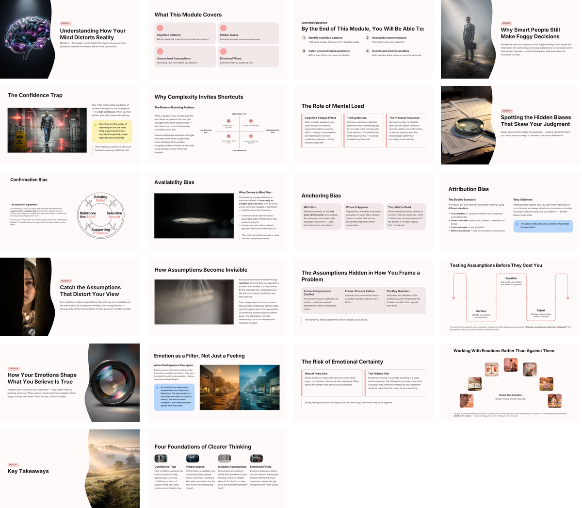 How to Think Clearly — Multimedia Upgrade Pack (Videos, Audio, Slides ...